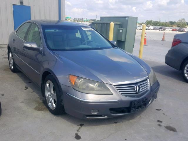 JH4KB16557C000594 - 2007 ACURA RL GRAY photo 1