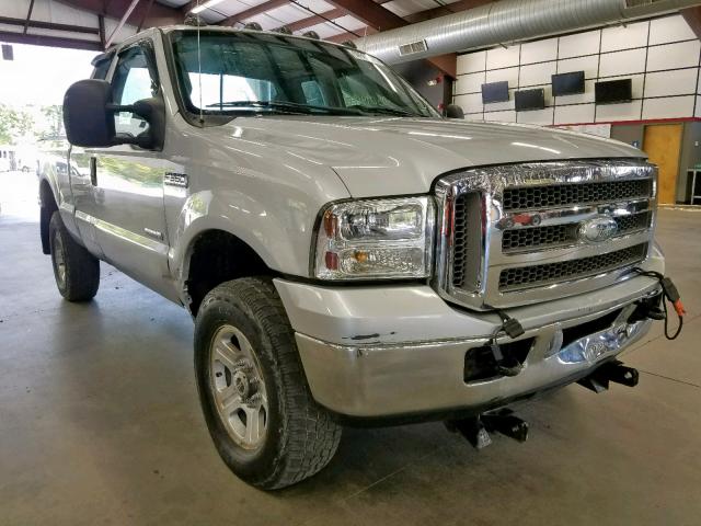 1FTWX31P65EB50904 - 2005 FORD F350 SRW S SILVER photo 1