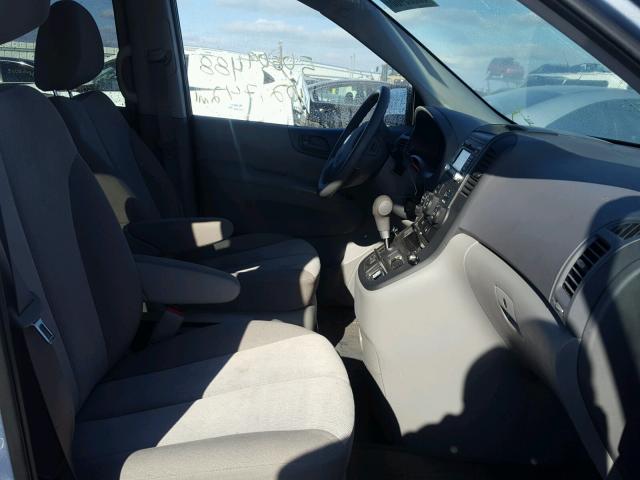 KNDMG4C72C6503656 - 2012 KIA SEDONA LX BLUE photo 5