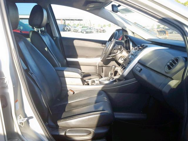 JM3ER293X80196486 - 2008 MAZDA CX-7 SILVER photo 5