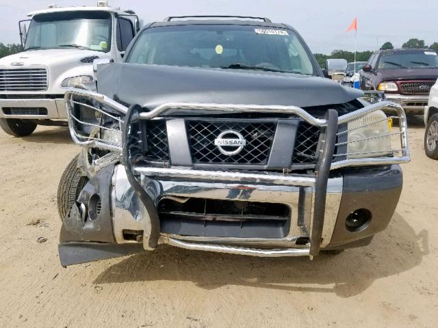 5N1AA08B16N727677 - 2006 NISSAN ARMADA SE GRAY photo 7