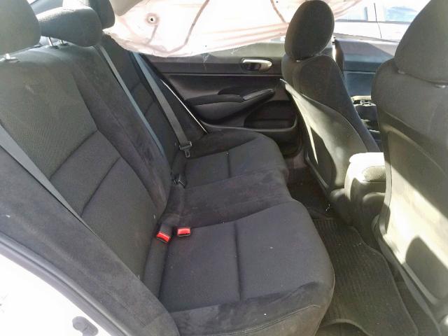 2HGFA1F6XBH546619 - 2011 HONDA CIVIC LX-S أبيض صورة 6