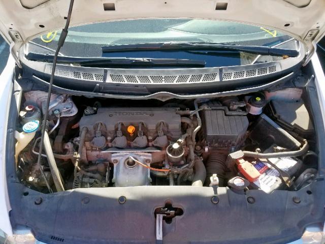 2HGFA1F6XBH546619 - 2011 HONDA CIVIC LX-S أبيض صورة 7