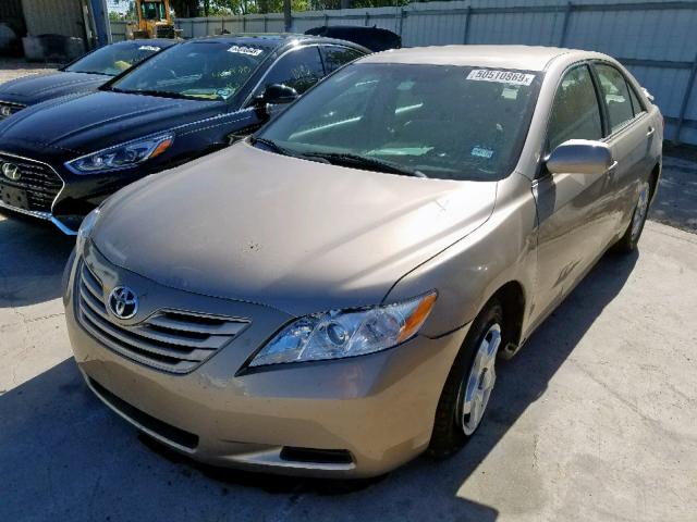 4T4BE46K47R003238 - 2007 TOYOTA CAMRY NEW TAN photo 2