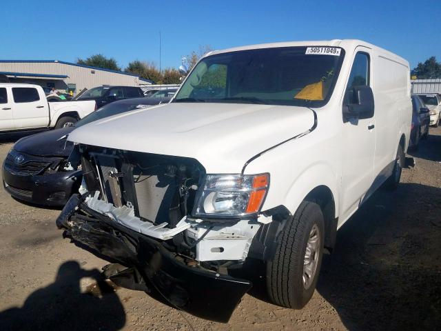 1N6BF0KY4JN817564 - 2018 NISSAN NV 1500 S WHITE photo 2