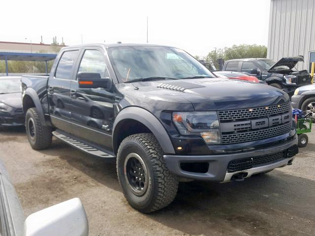 1FTFW1R68EFC47440 - 2014 FORD F150 SVT R BLACK photo 1