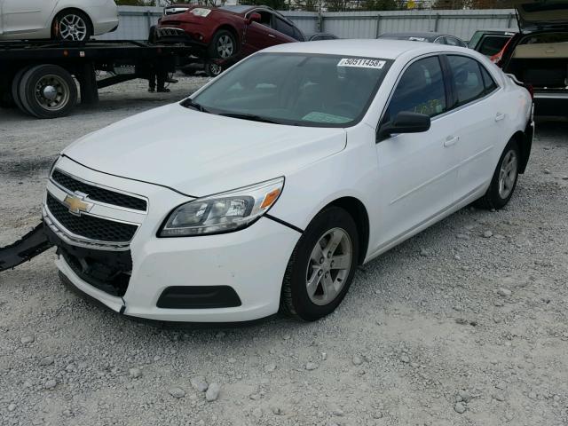 1G11B5SA4DF357100 - 2013 CHEVROLET MALIBU LS 白色 照片 2