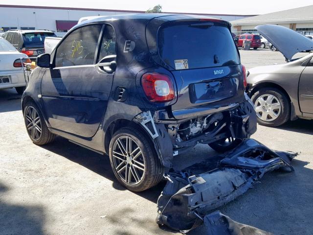 WMEFJ9BA0JK270676 - 2018 SMART FORTWO PURPLE photo 3