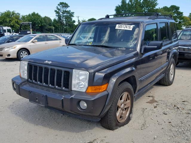 1J8HH48N16C130081 - 2006 JEEP COMMANDER ნაცრისფერი ფოტო 2