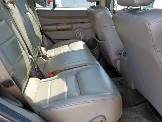 1J8HH48N16C130081 - 2006 JEEP COMMANDER ნაცრისფერი ფოტო 6