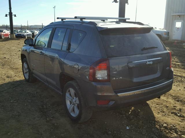 1C4NJDAB8FD197768 - 2015 JEEP COMPASS SP GRAY photo 3