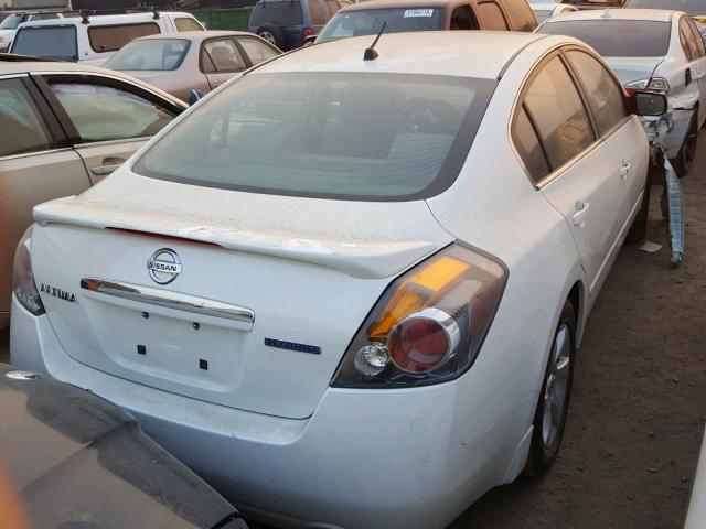 1N4CL21EX9C116446 - 2009 NISSAN ALTIMA HYB WHITE photo 4