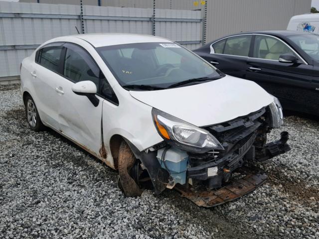 KNADM4A31G6660607 - 2016 KIA RIO LX WHITE photo 1