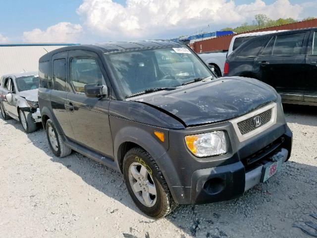 5J6YH28655L025797 - 2005 HONDA ELEMENT EX BLACK photo 1