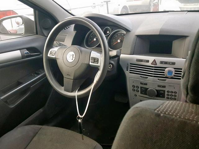 W08AT271185108799 - 2008 SATURN ASTRA XR SILVER photo 9
