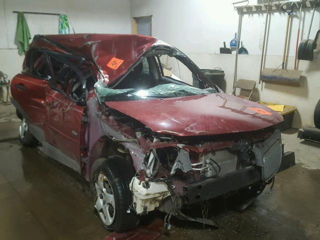 5Y2SL65836Z427825 - 2006 PONTIAC VIBE RED photo 1