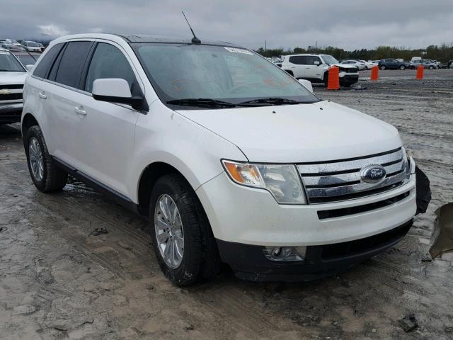 2FMDK4KC6ABA60354 - 2010 FORD EDGE LIMIT WHITE photo 1