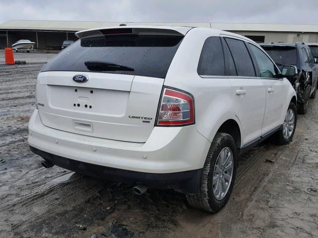 2FMDK4KC6ABA60354 - 2010 FORD EDGE LIMIT WHITE photo 4