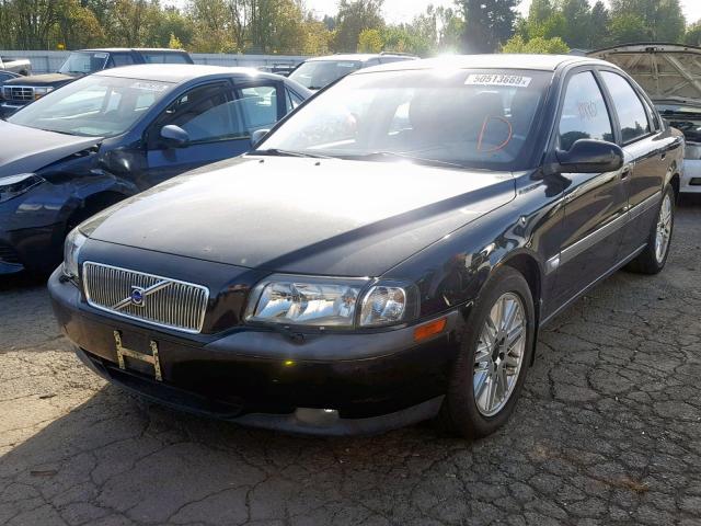 YV1TS90D311192714 - 2001 VOLVO S80 T6 BLACK photo 2