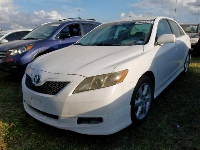 4T1BK46K77U535070 - 2007 TOYOTA CAMRY NEW WHITE photo 2