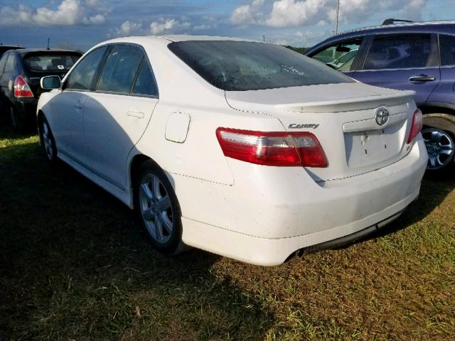 4T1BK46K77U535070 - 2007 TOYOTA CAMRY NEW WHITE photo 3