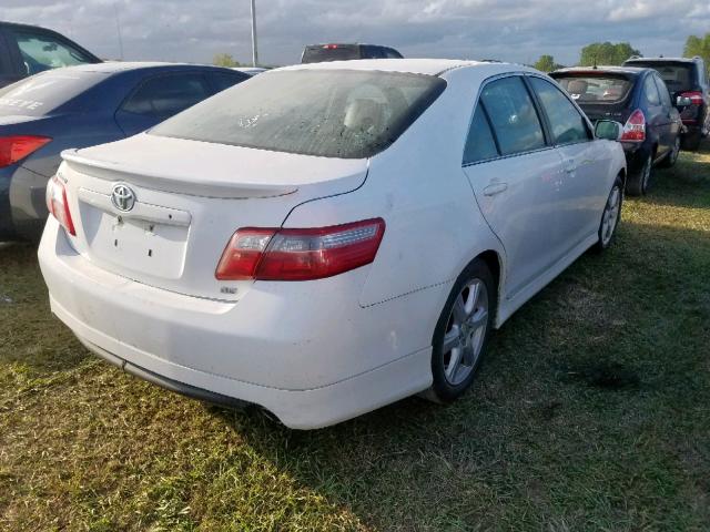 4T1BK46K77U535070 - 2007 TOYOTA CAMRY NEW WHITE photo 4