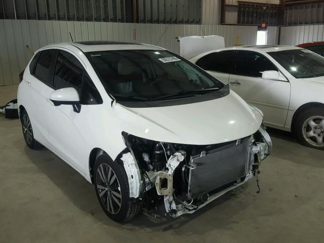 3HGGK5H84FM771472 - 2015 HONDA FIT EX WHITE photo 1