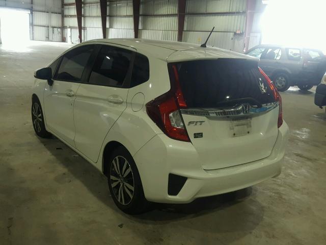 3HGGK5H84FM771472 - 2015 HONDA FIT EX WHITE photo 3