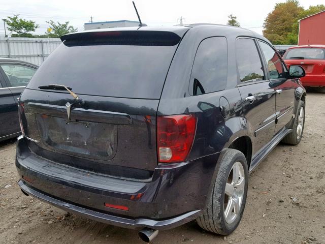 2CKDL537286028666 - 2008 PONTIAC TORRENT GX BLACK photo 4