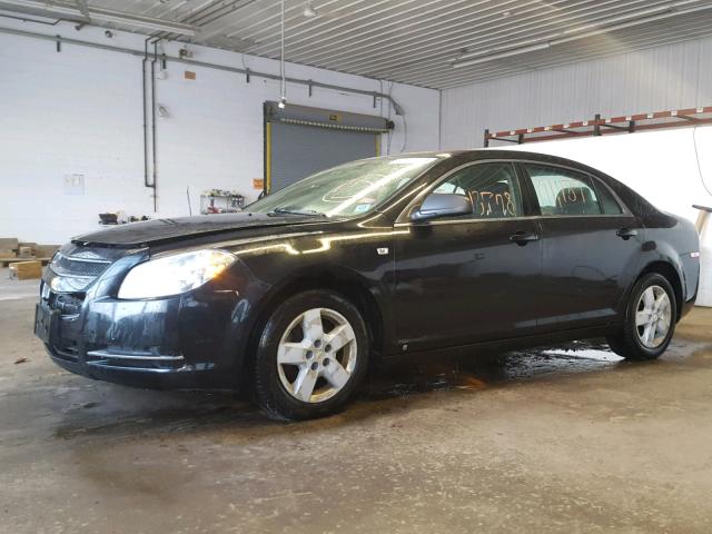 1G1ZG57B584281670 - 2008 CHEVROLET MALIBU LS 黑色 照片 2