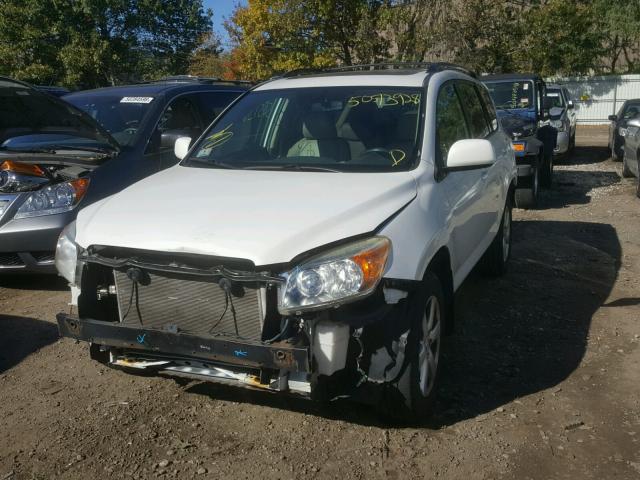 JTMBD31V875107190 - 2007 TOYOTA RAV4 LIMIT WHITE photo 2