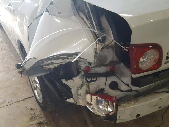 1G1ZB5E04CF181007 - 2012 CHEVROLET MALIBU LS 白色 照片 9