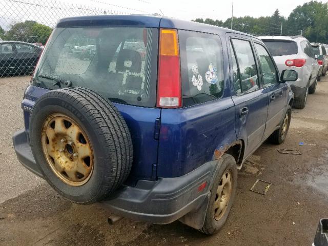 JHLRD1848XC026009 - 1999 HONDA CR-V LX BLUE photo 4