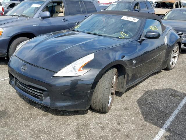 JN1AZ4FHXCM370452 - 2012 NISSAN 370Z BASE BLACK photo 2