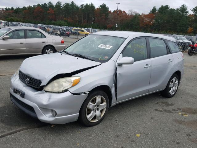 2T1KR32E55C394147 - 2005 TOYOTA COROLLA MA SILVER photo 2