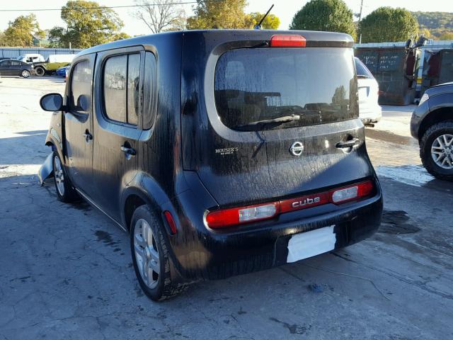 JN8AZ28RX9T104360 - 2009 NISSAN CUBE BASE BLACK photo 3