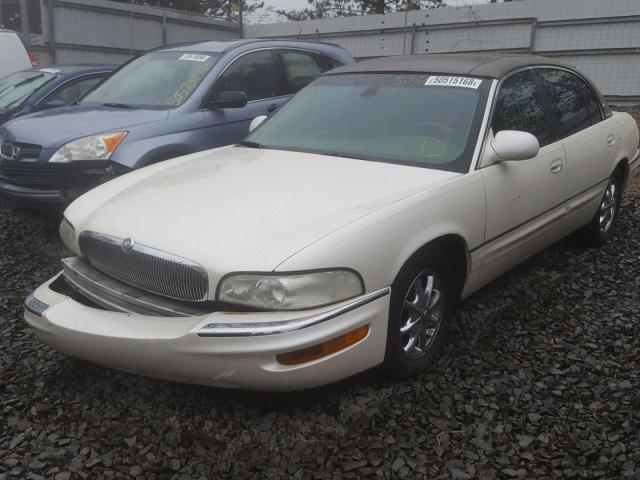 1G4CU541314285946 - 2001 BUICK PARK AVENU WHITE photo 2