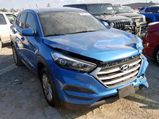 KM8J23A4XHU487872 - 2017 HYUNDAI TUCSON SE BLUE photo 1