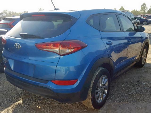 KM8J23A4XHU487872 - 2017 HYUNDAI TUCSON SE BLUE photo 4