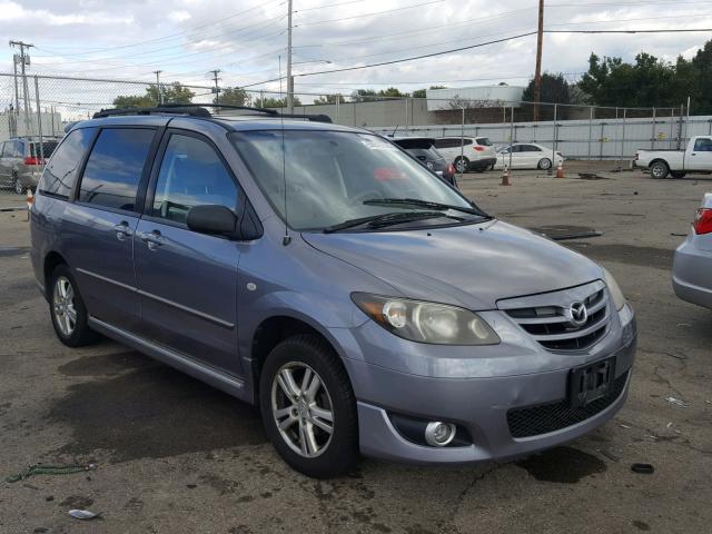 JM3LW28A640529230 - 2004 MAZDA MPV WAGON GRAY photo 1