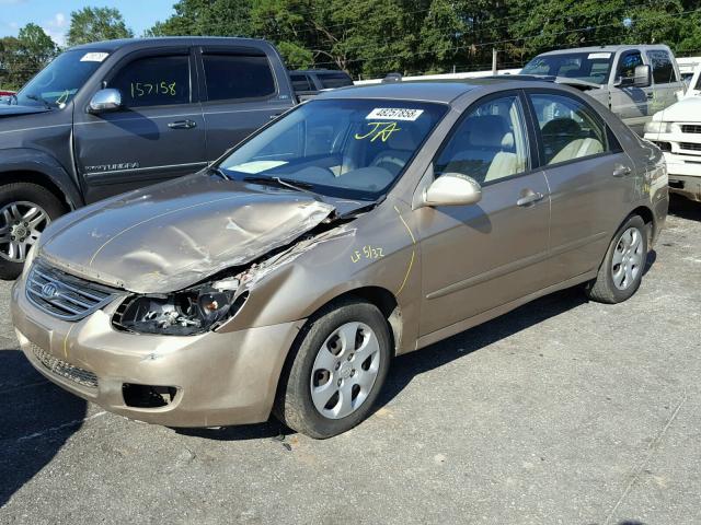 KNAFE122545051581 - 2004 KIA NEW SPECTR GOLD photo 2