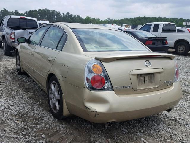 1N4BL11E92C128776 - 2002 NISSAN ALTIMA SE GOLD photo 3