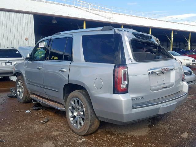 1GKS1CKJ3JR269009 - 2018 GMC YUKON DENA SILVER photo 3