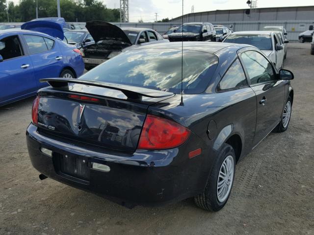 1G2AL15F177379076 - 2007 PONTIAC G5 BLACK photo 4