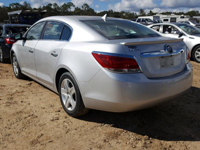 1G4GA5EC8BF218579 - 2011 BUICK LACROSSE C SILVER photo 3