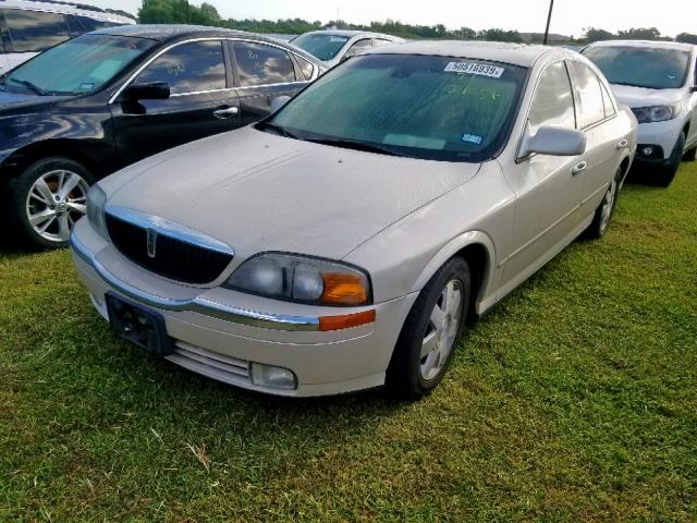 1LNHM87A42Y676052 - 2002 LINCOLN LS CREAM photo 2