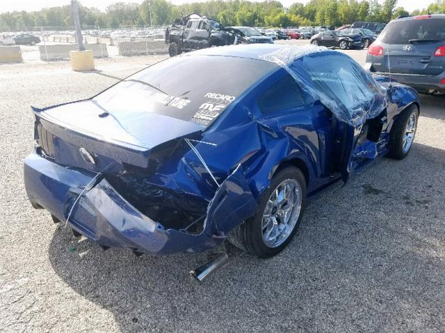 1ZVHT82H085198389 - 2008 FORD MUSTANG GT BLUE photo 9