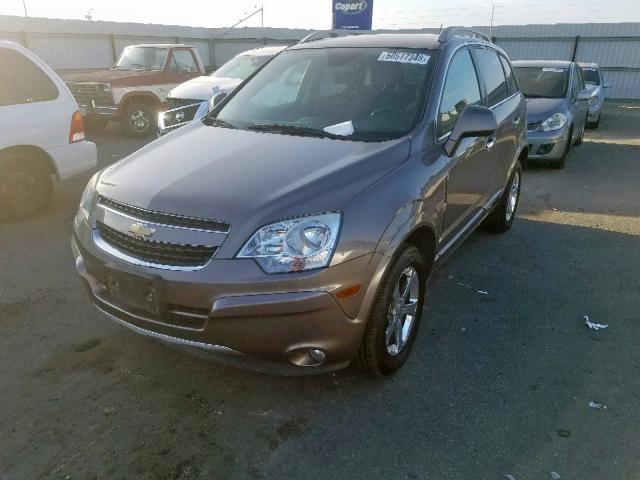 3GNAL3E53CS547219 - 2012 CHEVROLET CAPTIVA SP GRAY photo 2