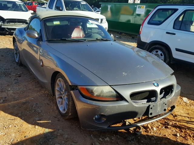 4USBT33403LR64529 - 2003 BMW Z4 2.5 GRAY photo 1