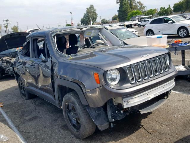 ZACCJBABXHPE73092 - 2017 JEEP RENEGADE S Grafit foto 1